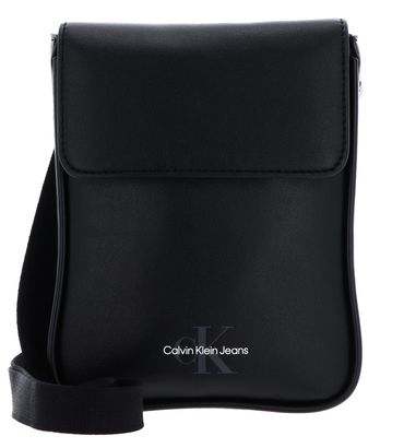 Calvin Klein Monogram Soft Phone Crossbody Black