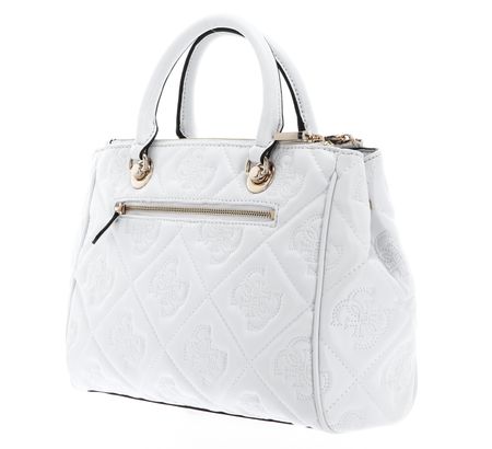 GUESS shoulder bag Marieke Status Satchel White Logo | Buy bags 
