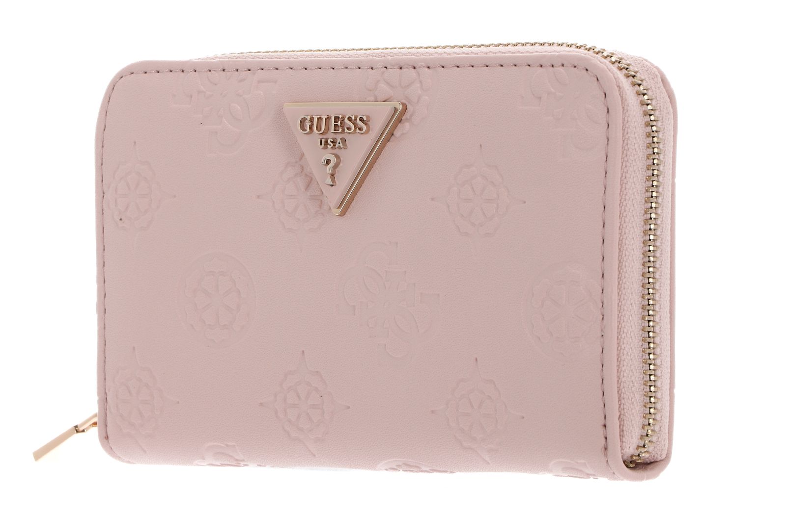 Light pink guess wallet sale