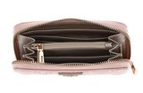 GUESS Jena Zip Around Wallet M Pale Pink Logo GUESS Jena Zip Around Wallet M Pale Pink Logo