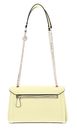 GUESS Noelle Covertible Xbody Flap Bag Pale Yellow GUESS Noelle Covertible Xbody Flap Bag Pale Yellow