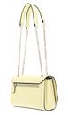 GUESS Noelle Covertible Xbody Flap Bag Pale Yellow GUESS Noelle Covertible Xbody Flap Bag Pale Yellow
