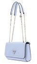 GUESS Noelle Covertible Xbody Flap Bag Sky Blue