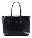 TOMMY HILFIGER TH Monotype Leather Tote Black TOMMY HILFIGER TH Monotype Leather Tote Black