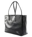 TOMMY HILFIGER TH Monotype Leather Tote Black TOMMY HILFIGER TH Monotype Leather Tote Black