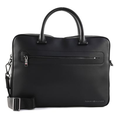 TOMMY HILFIGER TH Modern PU Computer Bag Black