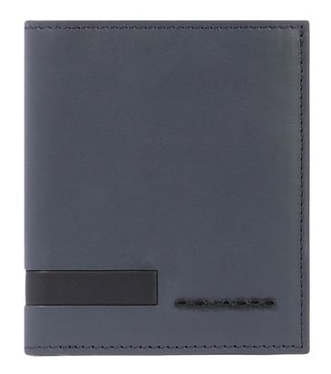 PIQUADRO Paul Vertical Men´s Wallet with Coin Case RFID Black