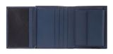 PIQUADRO Paul Vertical Men´s Wallet with Coin Case RFID Blue