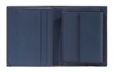 PIQUADRO Paul Vertical Men´s Wallet with Coin Case RFID Blue