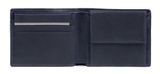 PIQUADRO Carl Wallet with Coin Case RFID Night Blue PIQUADRO Carl Wallet with Coin Case RFID Night Blue