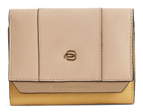 PIQUADRO Circle Women's Wallet RFID Pink - Yellow