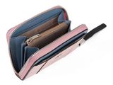 PIQUADRO Circle Zip Around Wallet RFID Pink - Grey
