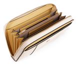 PIQUADRO Circle Zip Around Women's Wallet RFID Pink - Yellow