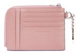 PIQUADRO Circle Coin Pouch RFID Pink - Grey