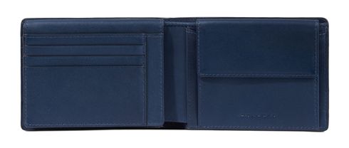 PIQUADRO FXP Men’s Wallet with Flip Up ID RFID Blue