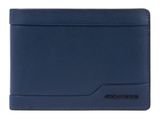 PIQUADRO FXP Men’s Wallet with Flip Up ID RFID Blue PIQUADRO FXP Men’s Wallet with Flip Up ID RFID Blue