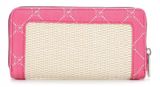Tamaris Anna Zip Around Wallet Pink Tamaris Anna Zip Around Wallet Pink