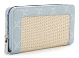 Tamaris Anna Zip Around Wallet Lightblue Tamaris Anna Zip Around Wallet Lightblue