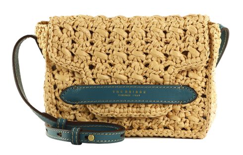 THE BRIDGE Lucrezia WOW Crossbody Bag Sky With Gold