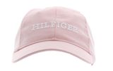 TOMMY HILFIGER TH Monotype Soft 6 Panel Cap Pink Crystal TOMMY HILFIGER TH Monotype Soft 6 Panel Cap Pink Crystal