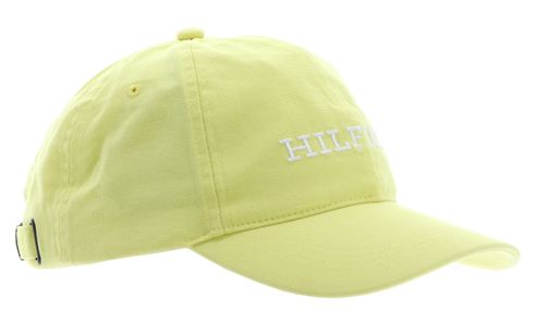 TOMMY HILFIGER TH Monotype Soft 6 Panel Cap Yellow Tulip