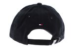 TOMMY HILFIGER TH Monotype Soft 6 Panel Cap Black TOMMY HILFIGER TH Monotype Soft 6 Panel Cap Black
