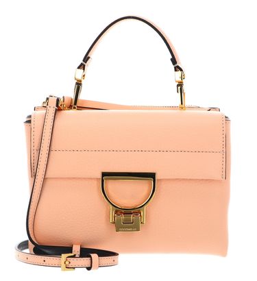 COCCINELLE Arlettis Handbag Grainy Leather Sunrise