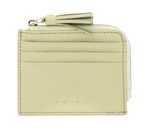 COCCINELLE Tassel Credit Card Holder Lime Wash COCCINELLE Tassel Credit Card Holder Lime Wash