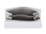 COCCINELLE Metallic Soft Wallet Grainy Leather Brillant White