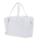 COCCINELLE Coccinelle Gleen Handbag Grained Leather Brillant White