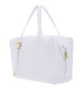 COCCINELLE Coccinelle Gleen Handbag Grained Leather Brillant White