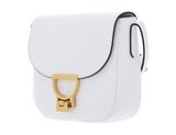 COCCINELLE Arlettis Crossbody Grained Leather Brillant White