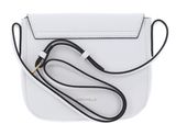 COCCINELLE Arlettis Crossbody Grained Leather Brillant White