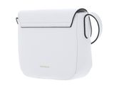 COCCINELLE Arlettis Crossbody Grained Leather Brillant White
