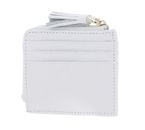 COCCINELLE Tassel Credit Card Holder Brillant White COCCINELLE Tassel Credit Card Holder Brillant White