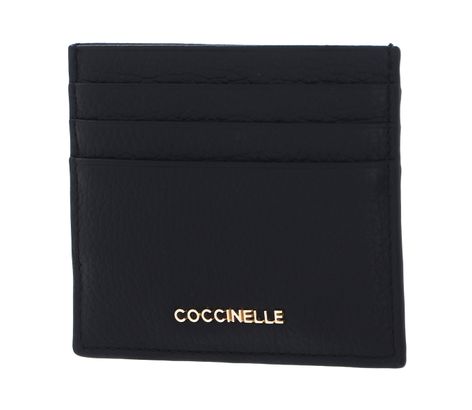 COCCINELLE Metallic Soft Document Holder Noir