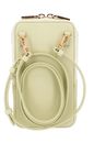 COCCINELLE Flor Hi-Tech Phone Bag Lime Wash COCCINELLE Flor Hi-Tech Phone Bag Lime Wash