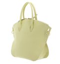 COCCINELLE Flare Hand Bag Grained Leather Lime Wash COCCINELLE Flare Hand Bag Grained Leather Lime Wash