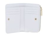 COCCINELLE Metallic Soft Wallet Grained Leather Brillant White COCCINELLE Metallic Soft Wallet Grained Leather Brillant White