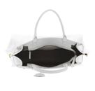 COCCINELLE Kliche Handbag Grained Leather Brillant White