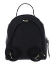 COCCINELLE Voile Backpack Grained Leather Noir COCCINELLE Voile Backpack Grained Leather Noir