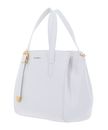 COCCINELLE Coccinelle Gleen Handbag Grained Leather Brillant White