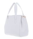 COCCINELLE Coccinelle Gleen Handbag Grained Leather Brillant White