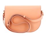 COCCINELLE Dew Crossbody Grained Leather Sunrise