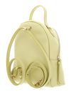 COCCINELLE Voile Backpack Grained Leather Lime Wash COCCINELLE Voile Backpack Grained Leather Lime Wash