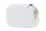 COCCINELLE Faint Mini Bag Grained Leather Brillant White