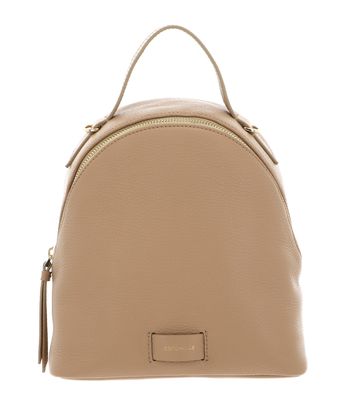 COCCINELLE Voile Backpack Grained Leather Fresh Beige