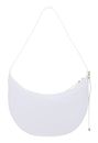 COCCINELLE Coccinelle Gleen Handbag Grained Leather Brillant White COCCINELLE Coccinelle Gleen Handbag Grained Leather Brillant White