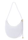 COCCINELLE Coccinelle Gleen Handbag Grained Leather Brillant White COCCINELLE Coccinelle Gleen Handbag Grained Leather Brillant White