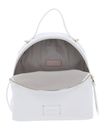 COCCINELLE Voile Backpack Grained Leather Brillant White COCCINELLE Voile Backpack Grained Leather Brillant White
